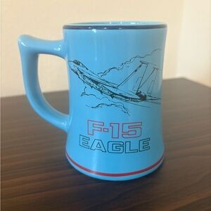 VTG Blue F-15 Eagle Coffee Mug